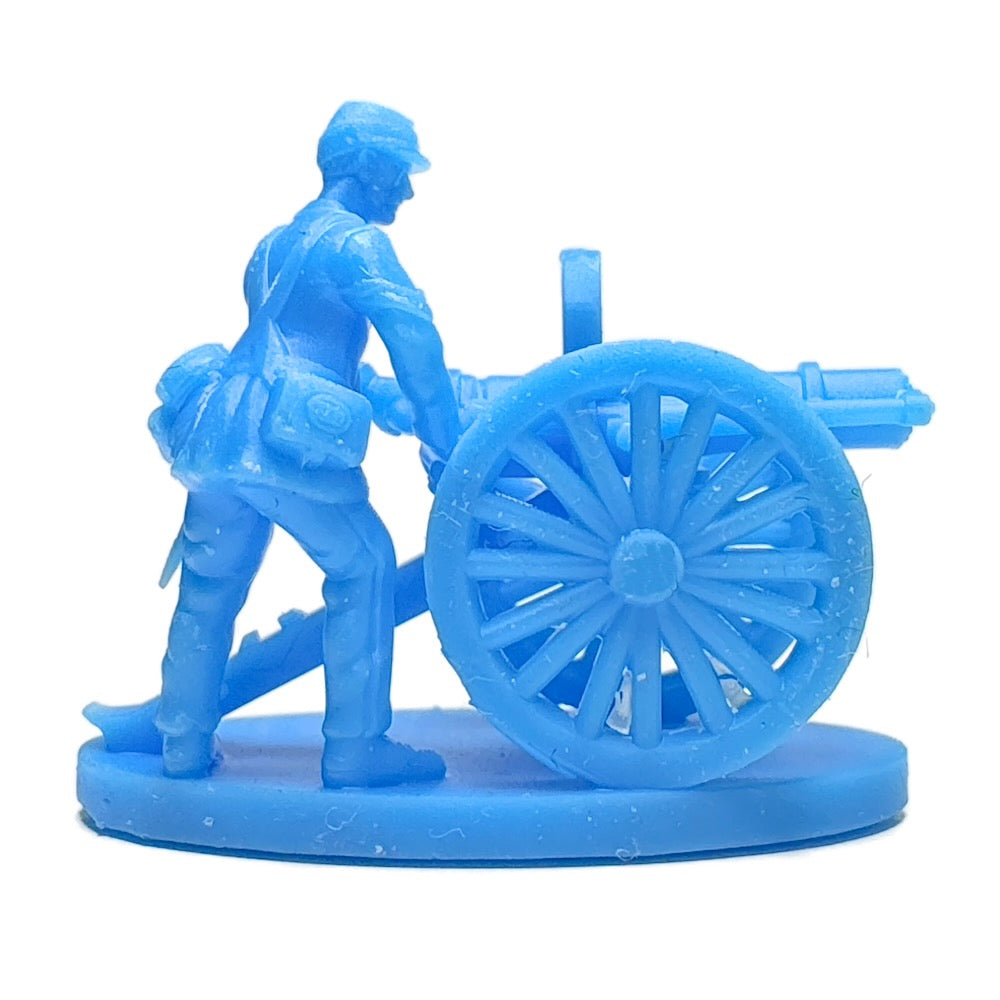 Union Soldier w/Gatling Gun (3D Printed) xONE