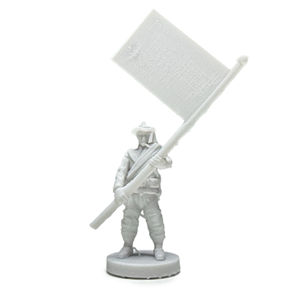 Civil War Confederate Flag Carrier (3D Printed) x5