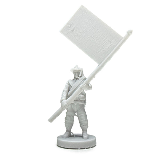 Civil War Confederate Flag Carrier (3D Printed) x5