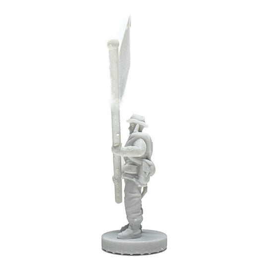 Civil War Confederate Flag Carrier (3D Printed) x5
