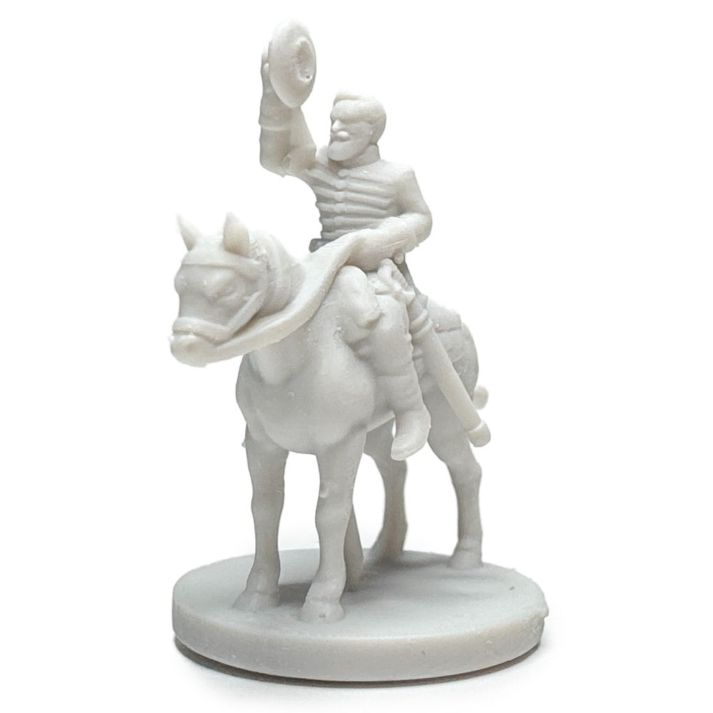 Civil War Confederate General (3D Printed) x5