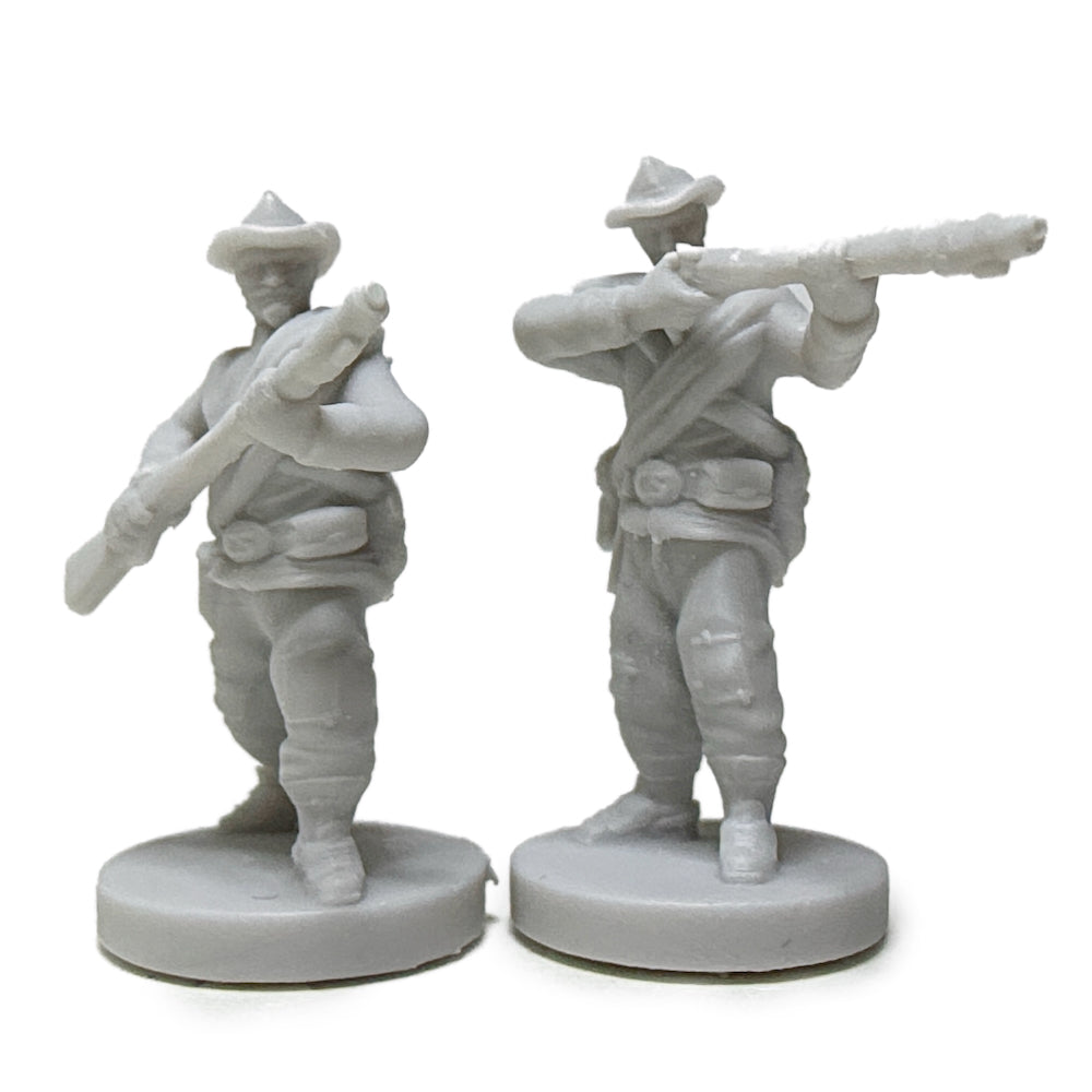 Civil War Confederate Soldier (3D Printed) x5