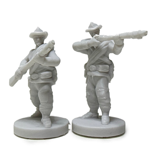 Civil War Confederate Soldier (3D Printed) x5