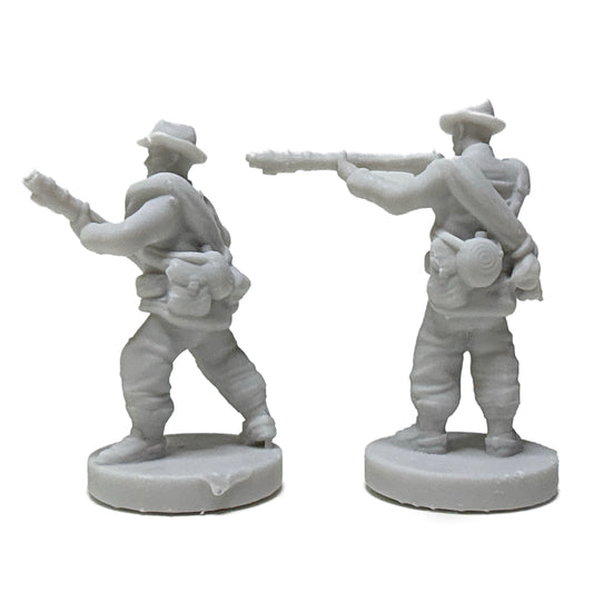 Civil War Confederate Soldier (3D Printed) x5