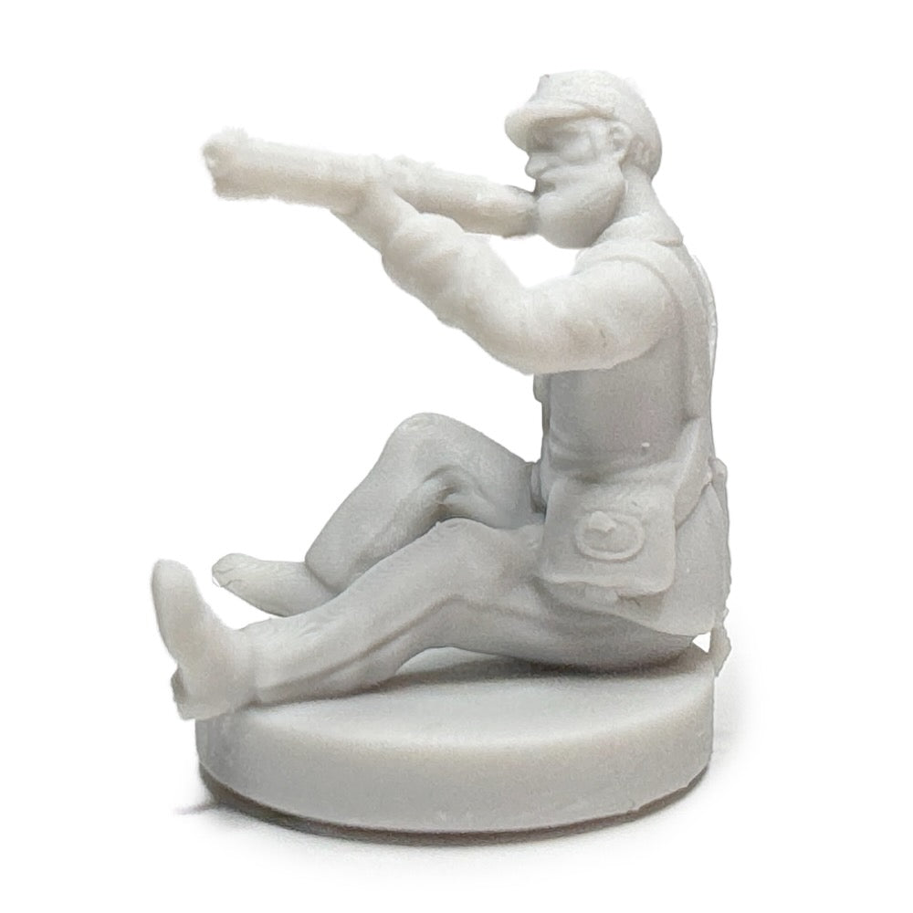 Civil War Confederate Sharpshooter (3D Printed) x5