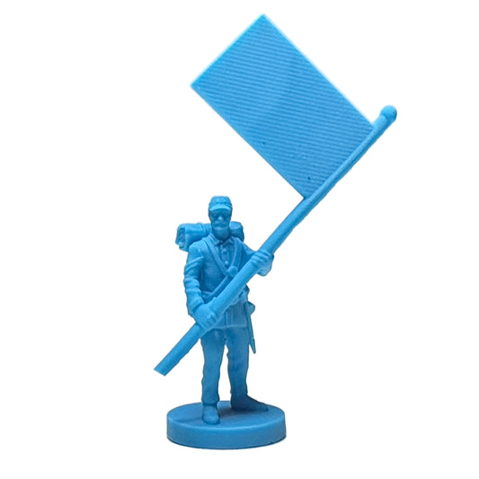 Civil War Union Flag Carrier (3D Printed) x5