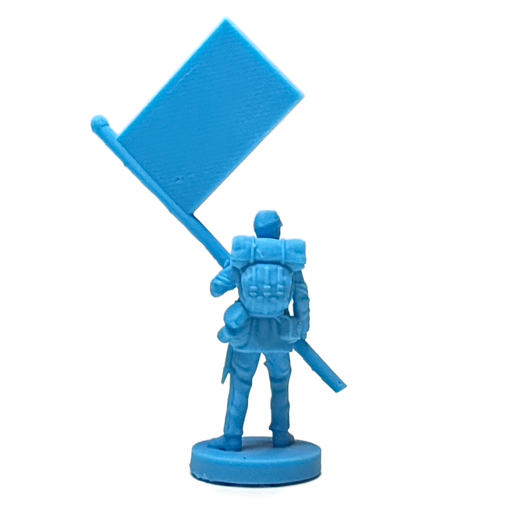 Civil War Union Flag Carrier (3D Printed) x5