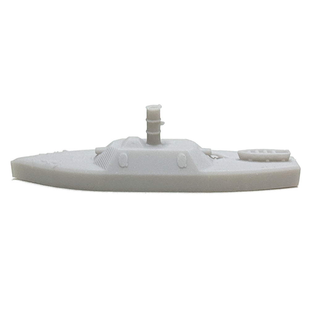 Civil War CSS Abermarle Ironclad (3D Printed) xONE
