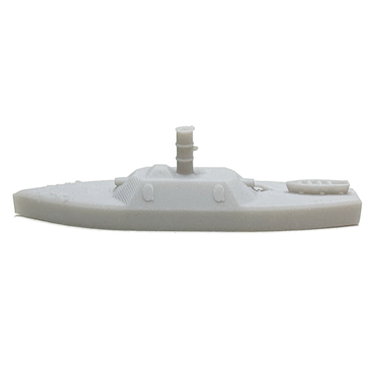 Civil War CSS Abermarle Ironclad (3D Printed) xONE