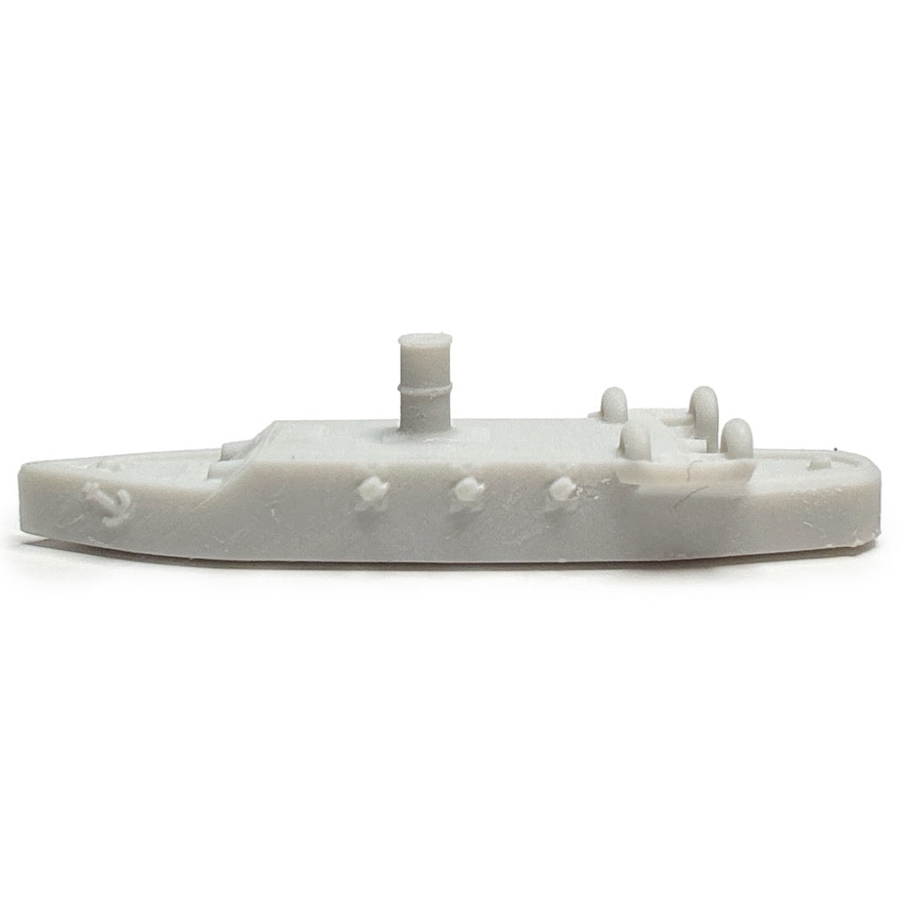 Civil War CSS Arkansas Ironclad (3D Printed) xONE