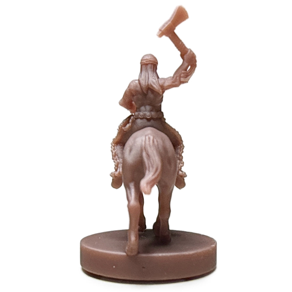 Civil War Indian on Horse w/Tomahawk (3D Printed) x5