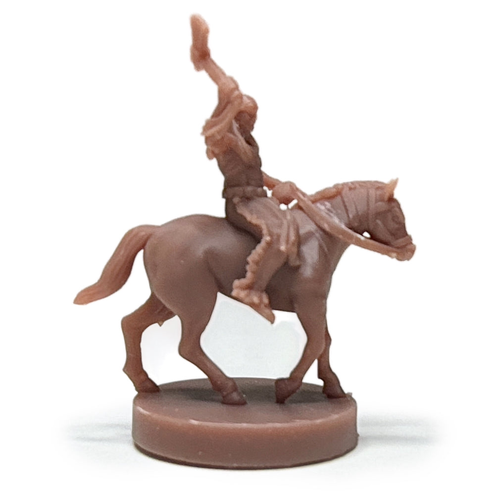 Civil War Indian on Horse w/Tomahawk (3D Printed) x5