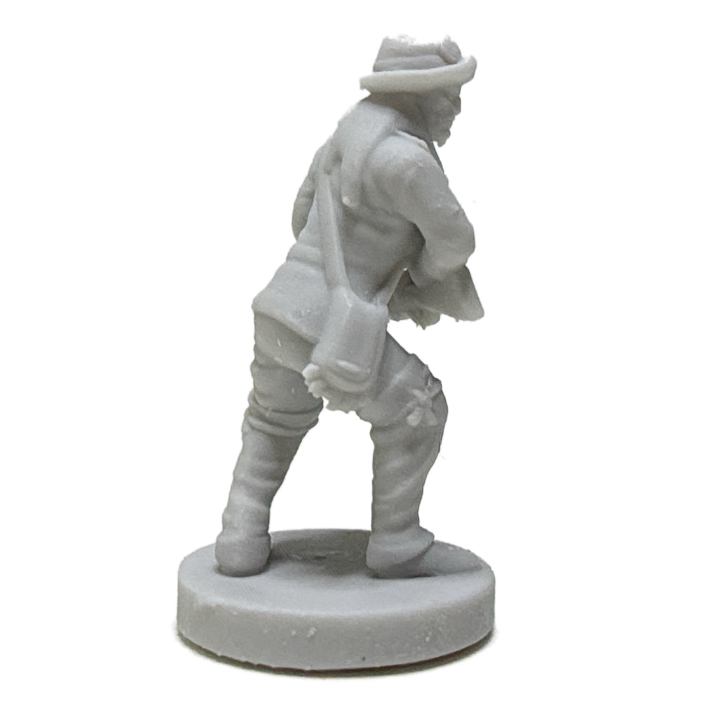 Civil War Confederate Indian Scout (3D Printed) x5