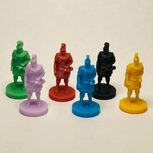 3d printed Roman General (x5)