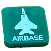 Airbase-Cold War Acrylic Marker 1/2" green UV Printed Game Token (x10)