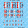 Decal Sheet, Canada GW-1985