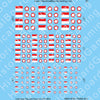 Decal Sheet, Indonesia GW-1985