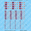 Decal Sheet, Mongolia GW-1985