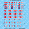Decal Sheet, North Korea GW-1985