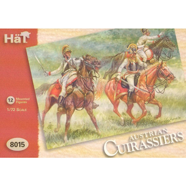1/72 Napoleonic Austrian Cuirassiers & Horses (24) (Hat)