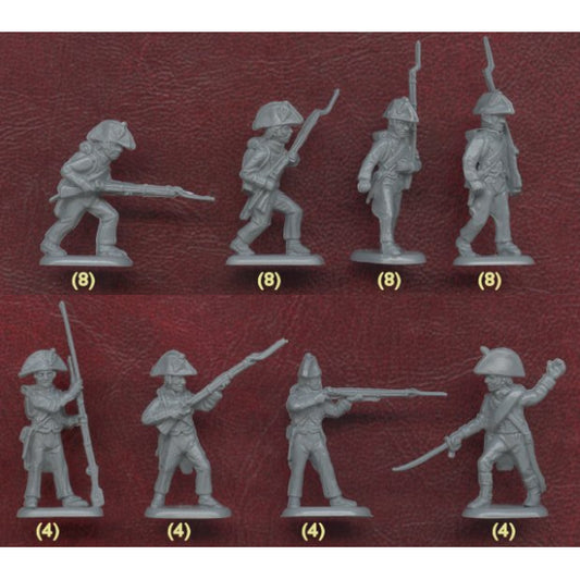 1/72 Napoleonic 1805 French Line Infantry (48) (Hat)