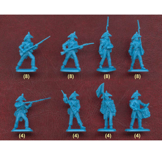1/72 1805 French Grenadiers & Voltigeurs (48) (Hat)