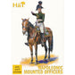 1/72 Napoleonic Mounted Officers (12) (Hat)