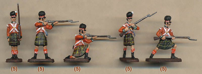 1/72 Napoleonic War: Highlander Infantry Box (Italeri)