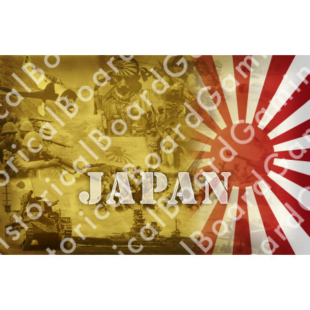 HBG Battle Labels-Japan A w/ Flag