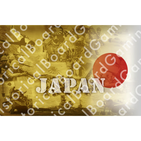 HBG Battle Labels-Japan B w/ Flag