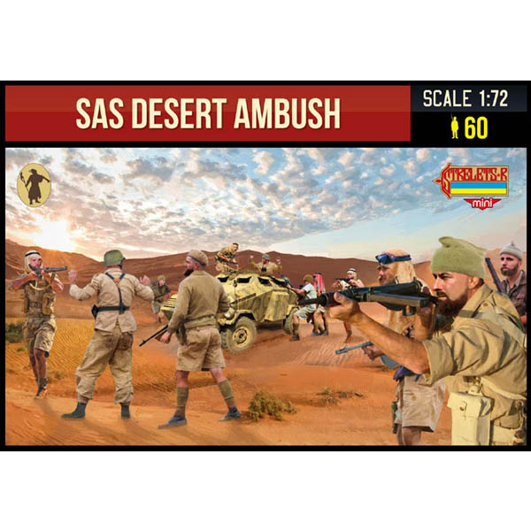 1/72 WWII - SAS Desert Ambush (STR)