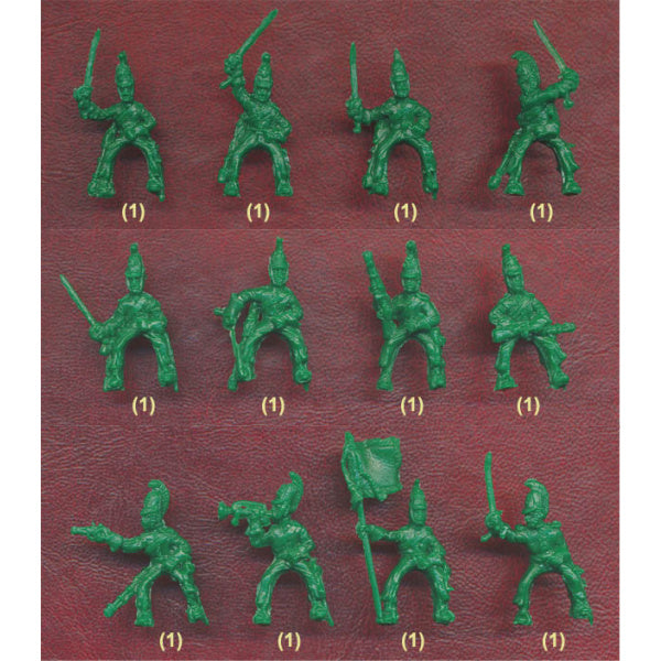 1/72 Napoleonic Russian Dragoons in Winter Dress (STR)