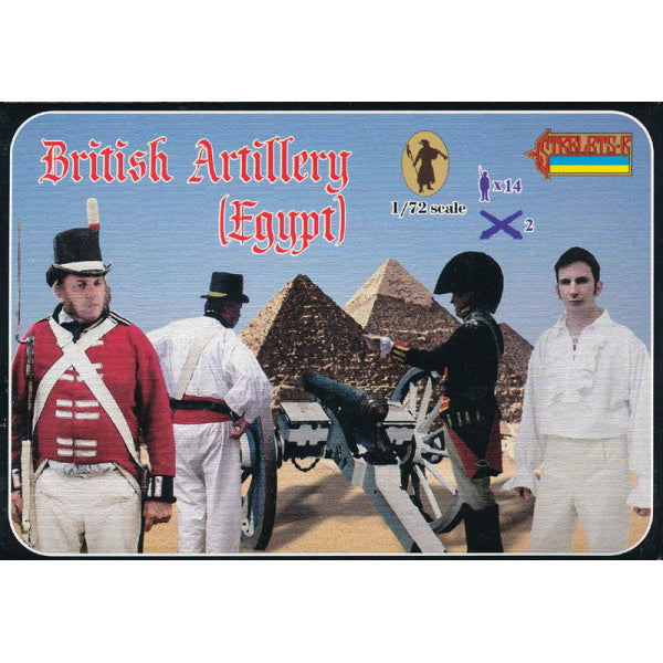 1/72 Napoleonic British Artillery (Egypt) (STR)