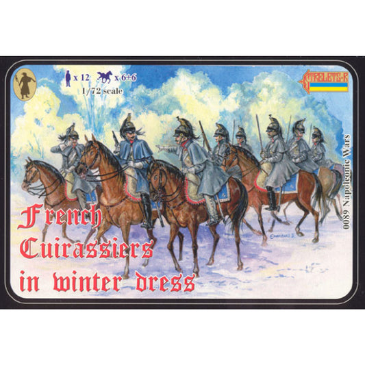 1/72 Napoleonic French Cuirassiers in Winter Dress (re-issue) (STR)