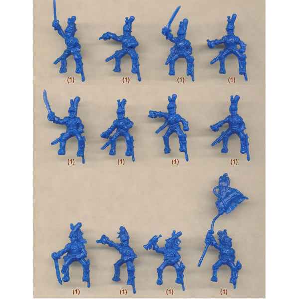 1/72 Napoleonic French Cuirassiers in Attack (re-issue) (STR)