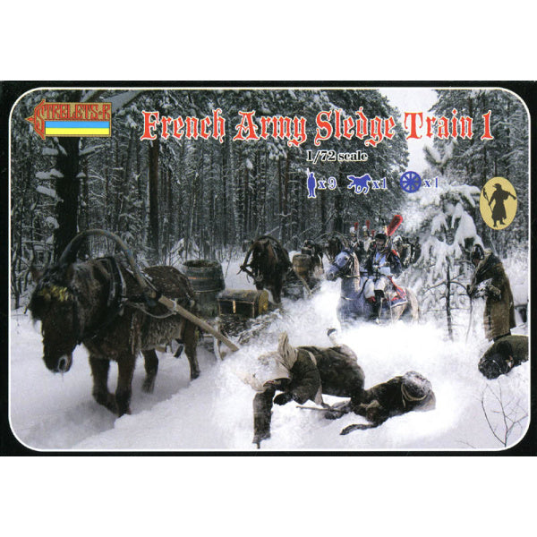 1/72 Napoleonic French Army Sledge Train 1 (STR)