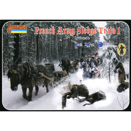 1/72 Napoleonic French Army Sledge Train 1 (STR)