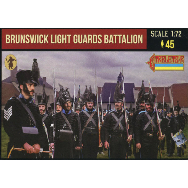 1/72 Napoleonic Brunswick Light Guards Battalion (STR)
