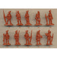 1/72 Napoleonic British Infantry Standing at Ease (STR)