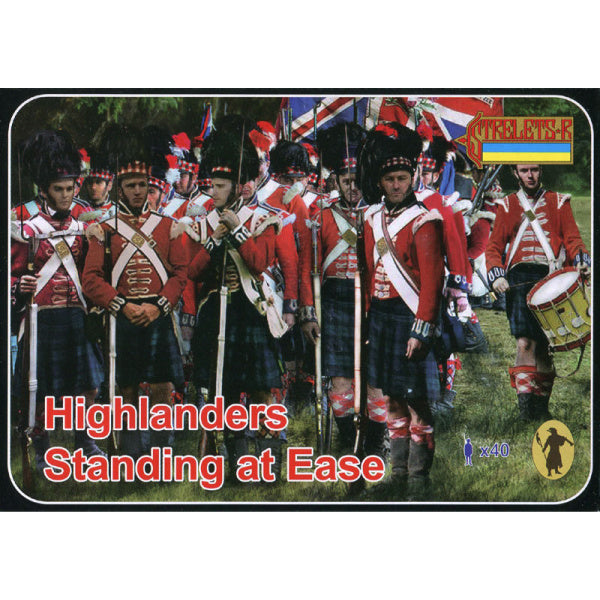 1/72 Napoleonic Highlanders Standing at Ease (STR)