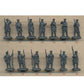 1/72 Napoleonic Landwehr Standing at Ease (STR)