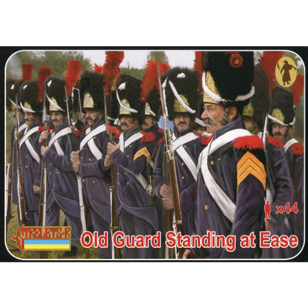 1/72 Napoleonic Old Guard Standing at Ease (STR)