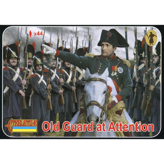 1/72 Napoleonic Old Guard Standing at Attention (STR)