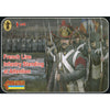 1/72 Napoleonic French Line Infantry Standing at Attention (STR)