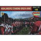 1/72 Napoleonic Highlanders Standing Order Arms (STR)