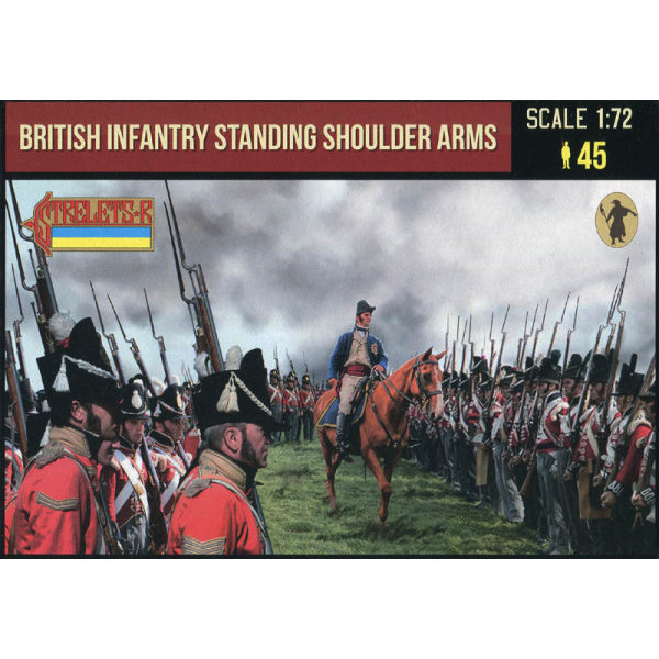 1/72 Napoleonic British Infantry Standing Shoulder Arms (STR)