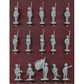 1/72 Napoleonic Austrian Grenadiers Standing Shoulder Arms (STR)