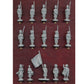 1/72 Napoleonic Austrian Grenadiers in Winter Dress Standing Shoulder Arms (STR)