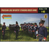 1/72 Napoleonic Prussian Line Infantry in Summer Dress stading Order Arms (STR)