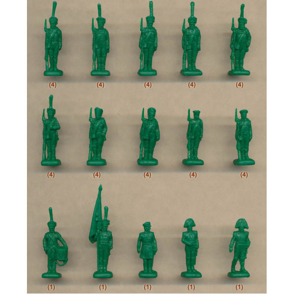 1/72 Napoleonic Russian Infantry Standing Order Arms (STR)